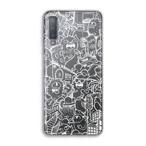 Vexx City #2: Samsung Galaxy A7 (2018) Transparant Hoesje