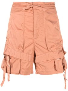 ISABEL MARANT short à lien de resserrage - Orange