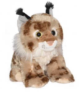 Wild Republic knuffel lynx junior 20 cm pluche beige Wild Republic knuffel lynx junior 20 cm pluche beige