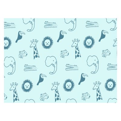 Rotolux Inpakpapier wilde dieren, 3 mtr.