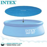 Intex 28010 zwembadafdekking Zonne-afdekking voor zwembaden - thumbnail