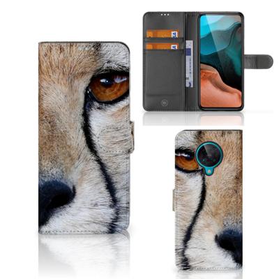 Xiaomi Poco F2 Pro | Telefoonhoesje | Met pasjeshouder | Cheetah