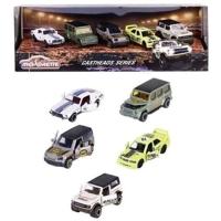 Majorette - Castheads Magazine box set - 5 metalen voertuigen - Opengaande onderdelen en doorschijnende koplampen - Vanaf 3 jaar