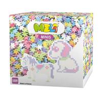 Meli minis pastel bouwblokken, 1200dlg. Meli minis pastel bouwblokken, 1200dlg.