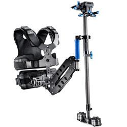 Walimex Pro StabyFlow Director System Set Steadicam Zwart, Blauw Met contragewicht Belastbaar tot 6 kg