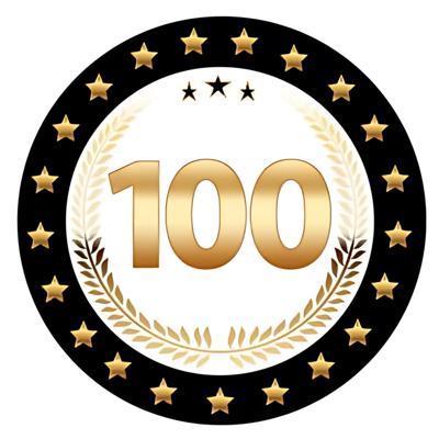 Bierviltjes 100 - 50x stuks - zwart/goud - luxe - verjaardag/jubilea - feestartikelen