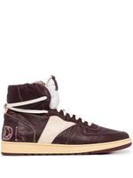 RHUDE baskets montantes Rhecess - Rouge - thumbnail