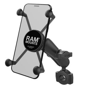 RAM Mount Torque™ large smartphone stangbevestigingset met X-Grip RAM-B-408-75-1-UN10U