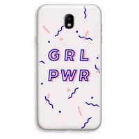 GRL PWR: Samsung Galaxy J7 (2017) Transparant Hoesje