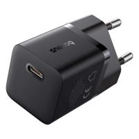 Baseus P10110909113-01 USB-C GaN5 mini 25W netvoeding oplader Zwart