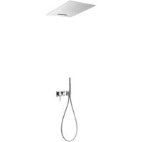 Regendouche set Tres 3V | Inbouw | Mengkraan | 3-weg | Rond | Chroom