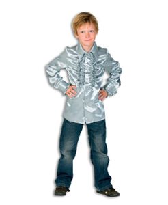 Ruche Blouse Zilver
