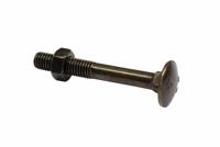 Slotbout zwart verzinkt 8x 50 mm Slotbout zwart verzinkt 8x 50 mm