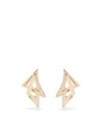 Stephen Webster boucles d'oreilles Vertigo Acute en or 18ct pavées de diamants - thumbnail