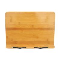 Hout Tablet boekensteunen beugel Cookbook tekstboeken document bamboe opvouwbare lezing rest boek staan type: Light Board kleine