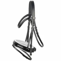 BR Kingston hoofdstel zwart/wit maat:full