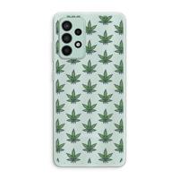 Weed: Samsung Galaxy A52s 5G Transparant Hoesje