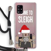 Came To Sleigh: Samsung Galaxy A51 5G Transparant Hoesje met koord