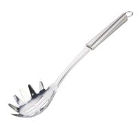 Alpina Keukengerei opscheplepel spaghetti - zilver - rvs - 34 x 7 cm - pasta Alpina Keukengerei opscheplepel spaghetti - zilver - rvs - 34 x 7 cm - pasta