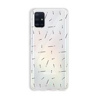 Hipster stripes: Galaxy A51 4G Transparant Hoesje