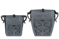 Basil navigator storm fietstas m - sportieve en functionele enkele fietstas - waterdicht - zwart