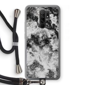 Onweer: Xiaomi Redmi 9 Transparant Hoesje met koord