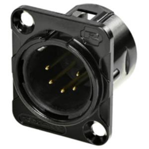 Rean AV RC5MDL-B XLR-connector Stekker, inbouw Aantal polen: 5 1 stuk(s)