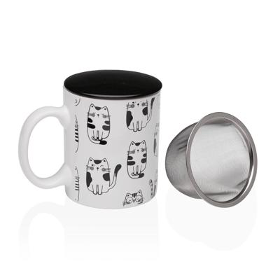 Kop met theefilter Versa Kat