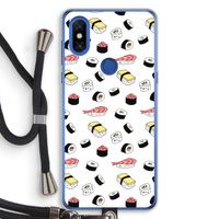 Sushi time: Xiaomi Mi Mix 3 Transparant Hoesje met koord
