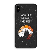 You're Shrimply The Best: iPhone XS Max Biologisch afbreekbaar hoesje