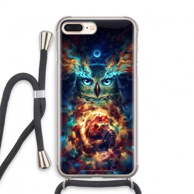 Aurowla: iPhone 7 PLUS Transparant Hoesje met koord