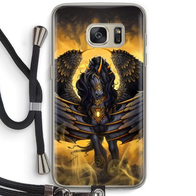 Pegasus: Samsung Galaxy S7 Transparant Hoesje met koord