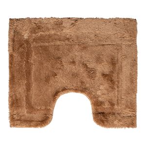 Wicotex-Toiletmat bruin-Antislip onderkant-WC mat-met uitsparing