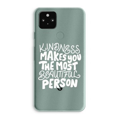 The prettiest: Google Pixel 5a 5G Transparant Hoesje