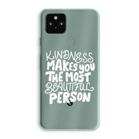 The prettiest: Google Pixel 5a 5G Transparant Hoesje