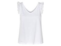 esmara Dames top (M (40/42), Wit)