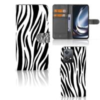 OnePlus Nord CE 2 Lite | Telefoonhoesje | Met pasjeshouder | Zebra
