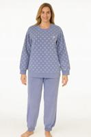Tenderness dames pyjama Velours - Lila Circle