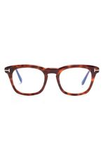 TOM FORD Eyewear lunettes de vue à monture carrée - Marron