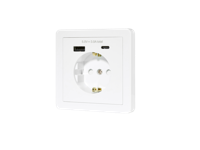 TRONIC Stopcontact met USB (USB A en C)