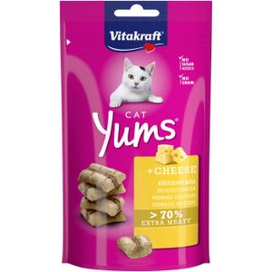 Vitakraft Cat Yums Kat Snacks Kaas 40 g