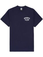 Sporty & Rich t-shirt Varisty en coton - Bleu