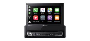 Pioneer AVH-Z7200DAB Autoradio met scherm DAB+ tuner, Aansluiting voor stuurbediening, Bluetooth handsfree, AppRadio