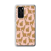 Alpacas: Huawei P40 Transparant Hoesje