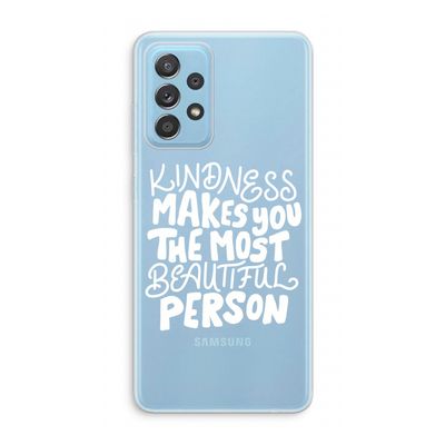 The prettiest: Samsung Galaxy A73 Transparant Hoesje