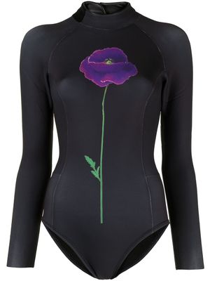 Cynthia Rowley body Jett Poppy - Noir