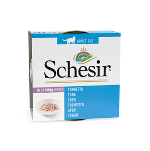 Schesir in Kookvocht Tonijn natvoer kat 85gr