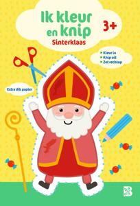 Ik kleur en knip: Sinterklaas (Paperback)