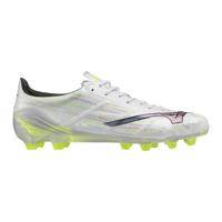 Mizuno Alpha II Elite Gras Voetbalschoenen (FG) Zilver Neongeel Zwart Mizuno Alpha II Elite Gras Voetbalschoenen (FG) Zilver Neongeel Zwart