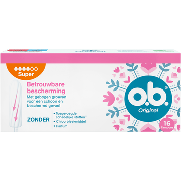 O.B. Original Super 16 Stuks bij Jumbo